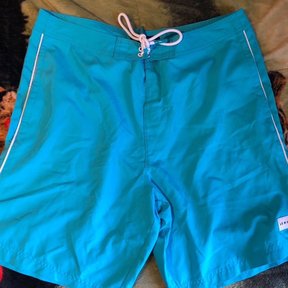 Men's Aeropostale Blue Swim Shorts